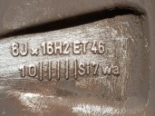 Recambio de llanta para mercedes-benz clase a (w169) 2.0 cdi cat referencia OEM IAM A1694012202 R166JX16H2ET46 