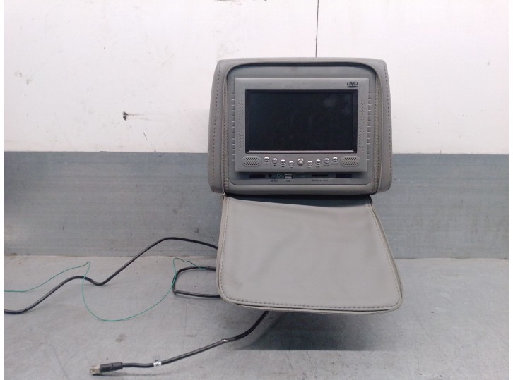Replacement headrest for Audi Q7 (4L) 3.0 V6 24V TDI OEM IAM reference 4L0881901ADN12 4L0881901ADN12 DVD