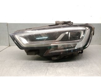 Recambio de faro izquierdo para audi a3 sportback (8va, 8vf) 1.6 tdi referencia OEM IAM 8V0941033C 8V0941773C 90104562 VALEO