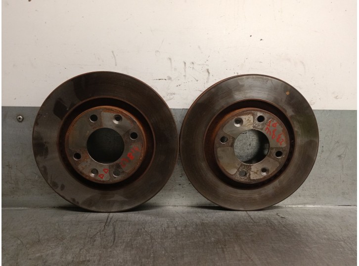 Recambio de disco freno delantero para peugeot 207 16v cat (kfu / et3j4) referencia OEM IAM 4246W7 4246W7 