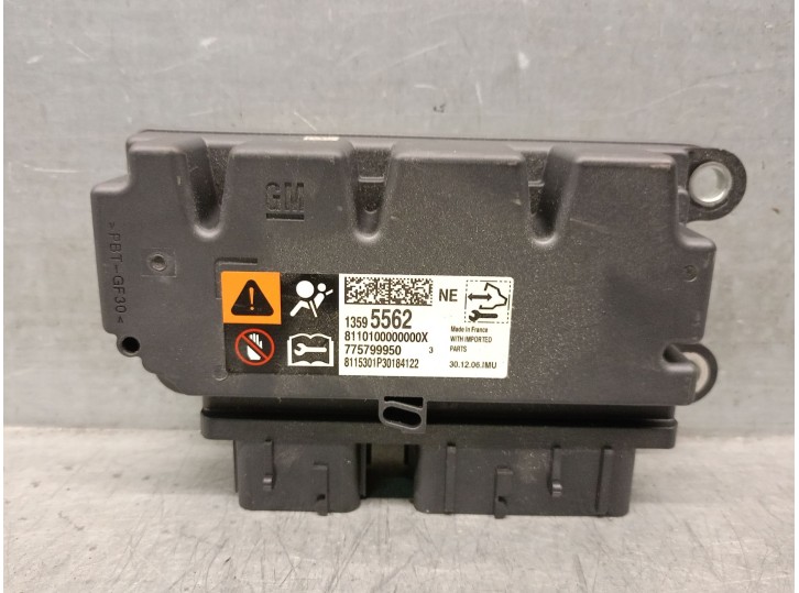 Recambio de centralita airbag para opel zafira tourer c (p12) 1.6 cdti (75) referencia OEM IAM 13595562 