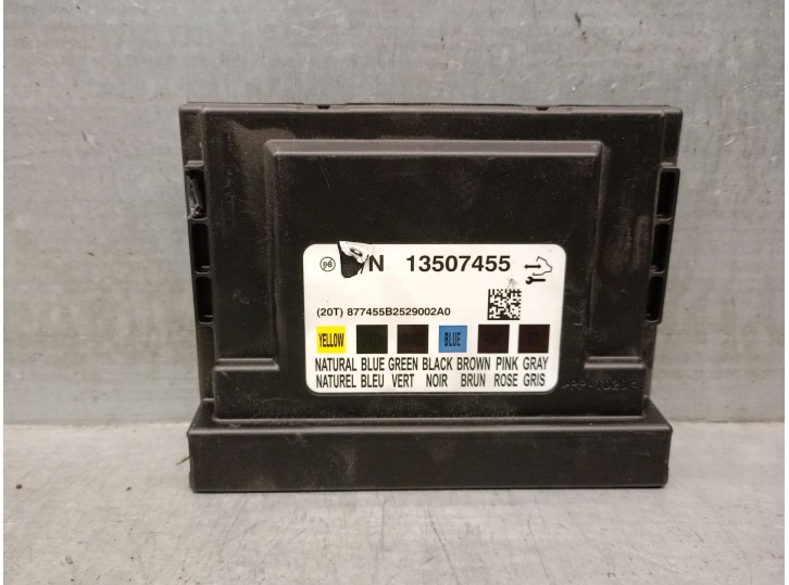 Replacement of electronic module for Opel Zafira Tourer C (P12) 1.6 CDTi (75) OEM IAM reference 13507455 