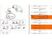 Recambio de moldura para hyundai sonata v (nf) 2.0 crdi referencia OEM IAM 933103K510V2 933103K510V2 