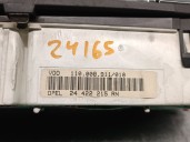 Recambio de cuadro instrumentos para opel vectra b berlina 2.0 dti referencia OEM IAM 24422215 1235015 110008911 VDO