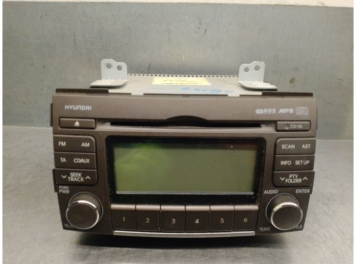 Recambio de sistema audio / radio cd para hyundai sonata v (nf) 2.0 crdi referencia OEM IAM 961853K200 