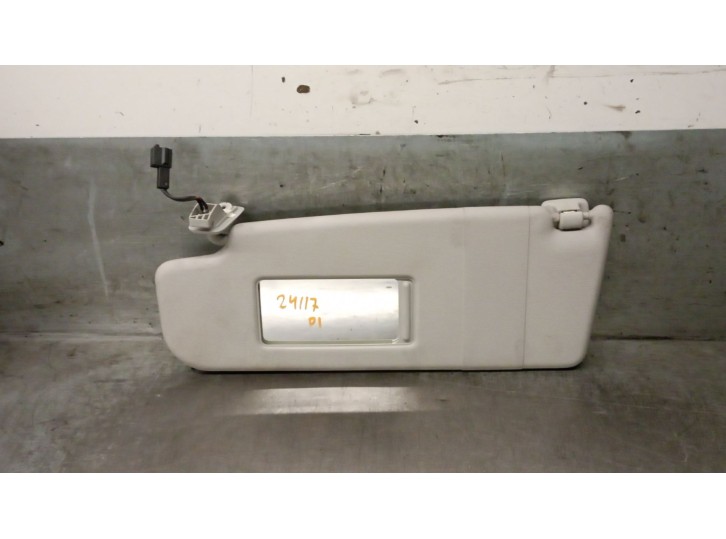 Recambio de parasol izquierdo para volkswagen golf v berlina (1k1) 2.0 tdi referencia OEM IAM 1K0857551N 1K0857551N 