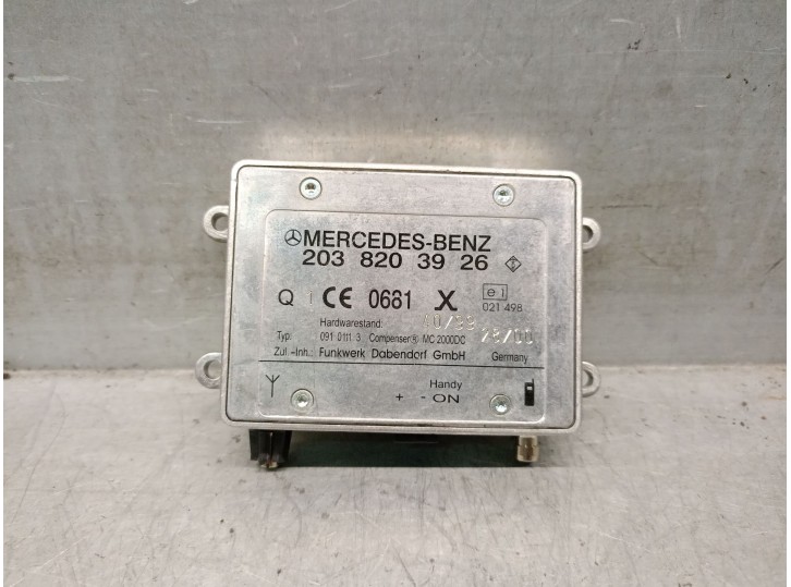 Recambio de antena para mercedes-benz clase c (w203) berlina 32 amg (203.065) referencia OEM IAM 2038203926 A2038203926 