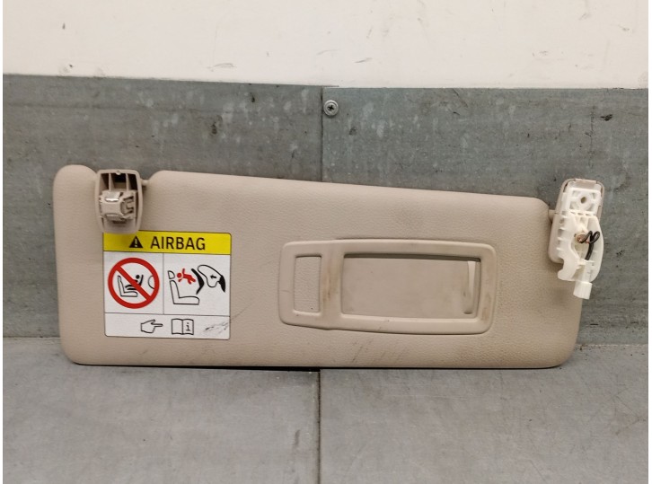 Recambio de parasol derecho para bmw 3 gran turismo (f34) 320 d referencia OEM IAM 51167313604 51167313604 