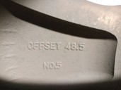 Recambio de llanta para kia carens iv 1.7 crdi referencia OEM IAM 52910A4100 R166.5JX16OFFSET48.5 