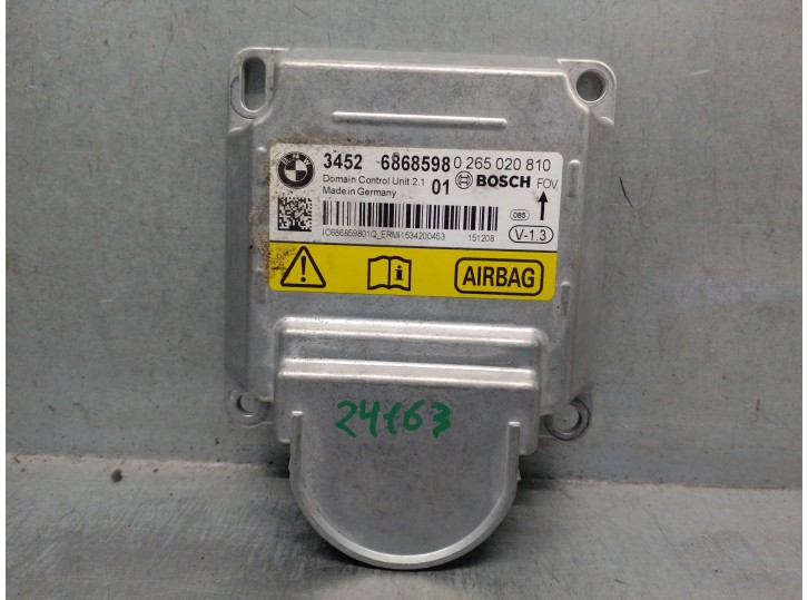 Recambio de centralita airbag para bmw 3 gran turismo (f34) 320 d referencia OEM IAM 34526868598  0265020810 BOSCH