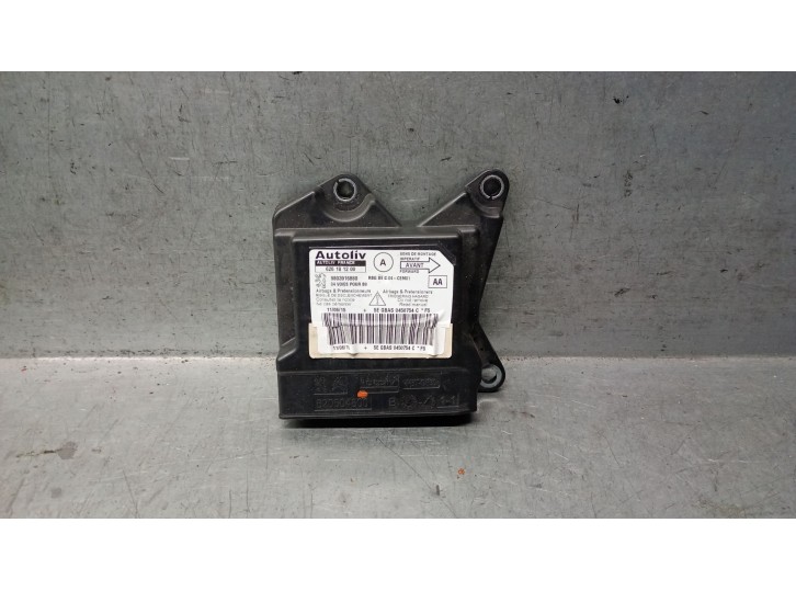 Recambio de centralita airbag para peugeot partner kombi 1.6 16v hdi cat referencia OEM IAM 9803916880  626181200 AUTOLIV