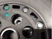 Replacement flywheel for Opel Antara A (L07) 2.2 CDTi OEM IAM reference 96899520 4818025 VALEO