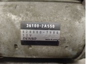Replacement starter motor for Kia Carens IV 1.7 CRDi OEM IAM reference 361002A550 361002A550 