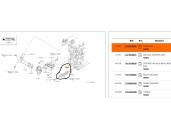 Recambio de tubo para nissan pick-up (d22) 2.5 16v turbodiesel cat referencia OEM IAM 14725VK500 14725VK500 