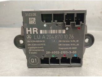 Recambio de centralita cierre para mercedes-benz clase c (w204) c 320 cdi familiar referencia OEM IAM A2048701026 2840022103300