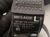 Recambio de cinturon seguridad delantero izquierdo para kia carens iv 1.7 crdi referencia OEM IAM 88810A4200 88810A4200DCM 