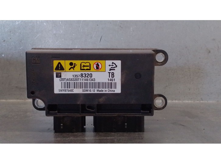 Recambio de centralita airbag para chevrolet aveo 1.2 cat referencia OEM IAM 13578320  