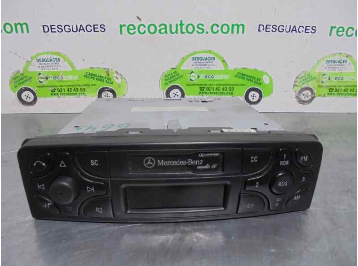 Recambio de sistema audio / radio cd para mercedes-benz clase c (w203) berlina 220 cdi (203.006) referencia OEM IAM 2038201686 