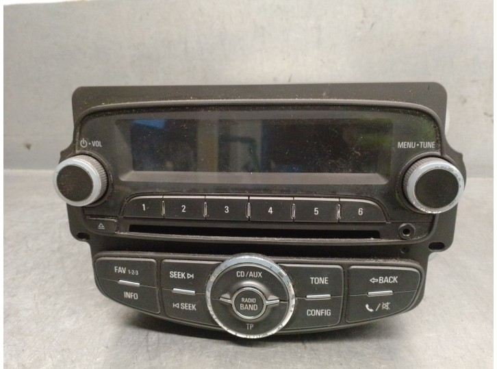 Recambio de sistema audio / radio cd para chevrolet aveo 1.2 cat referencia OEM IAM 95494106 95063669 