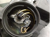 Replacement left headlight for Chevrolet Aveo 1.2 CAT OEM IAM reference 96831061 96831061 
