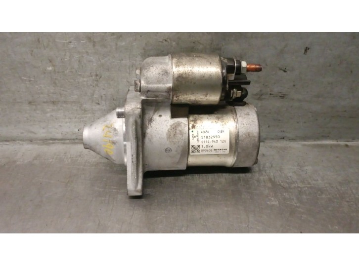 Replacement starter motor for Fiat Bravo (198) 1.4 16V CAT OEM IAM reference 51832950 51832950 HITACHI