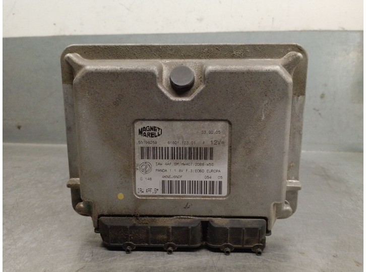 Recambio de centralita motor uce para fiat panda (169) 1.1 referencia OEM IAM 55196259 