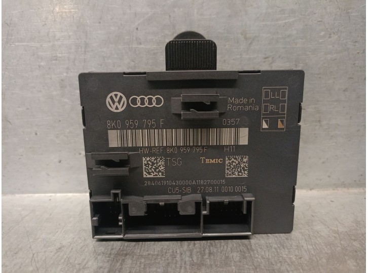 Recambio de centralita cierre para audi a4 b8 avant (8k5) 2.7 tdi referencia OEM IAM 8K0959795F TEMIC