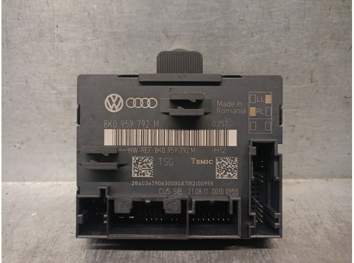 Recambio de centralita cierre para audi a4 b8 avant (8k5) 2.7 tdi referencia OEM IAM 8K0959792M  TEMIC
