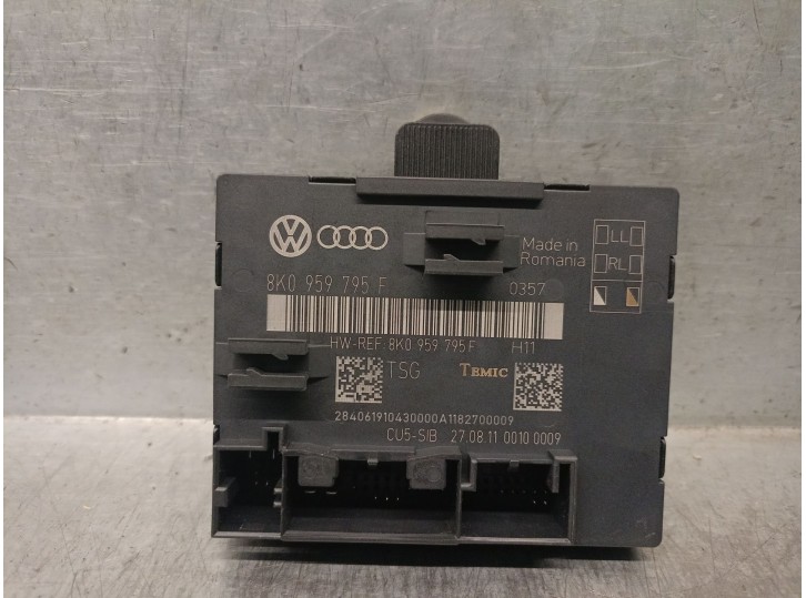 Recambio de centralita cierre para audi a4 b8 avant (8k5) 2.7 tdi referencia OEM IAM 8K0959795F  TEMIC