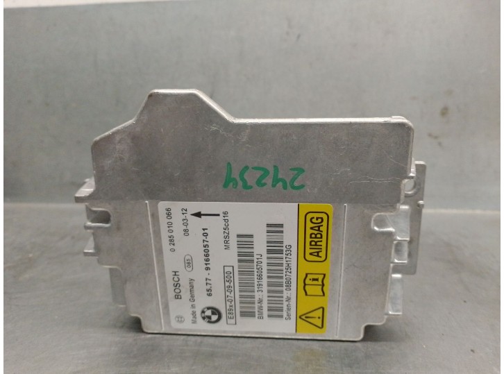 Recambio de centralita airbag para bmw 3 touring (e91) 320 d referencia OEM IAM 6577916605701  0285010066 BOSCH
