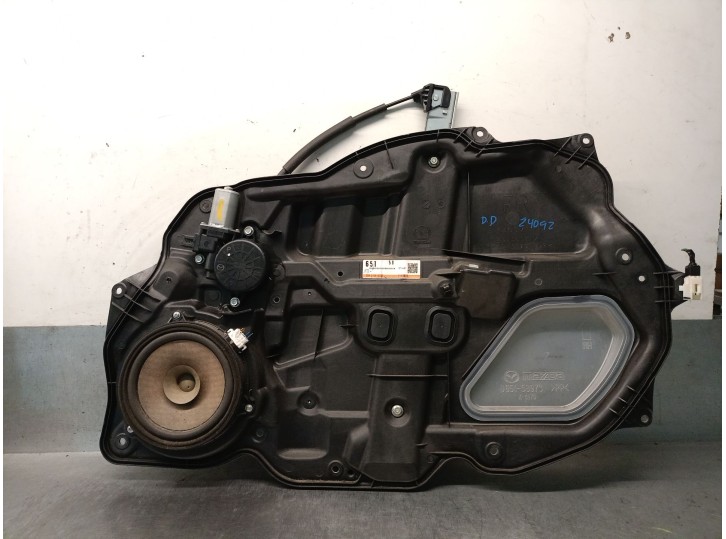 Recambio de elevalunas delantero derecho para mazda 2 lim. (de) 1.5 16v cat referencia OEM IAM D6515897XB D65158973 