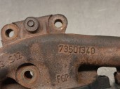 Replacement exhaust manifold for Opel Combo (Corsa C) 1.3 16v CDTi CAT (Z 13 DT / LN9) OEM IAM reference 73501340 
