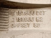 Recambio de llanta para kia carnival ii 2.9 crdi cat referencia OEM IAM K9965C36050 R15X6JJH2OFFSET50 