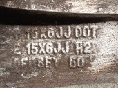 Recambio de llanta para kia carnival ii 2.9 crdi cat referencia OEM IAM K9965C36050 R15X6JJH2OFFSET50 