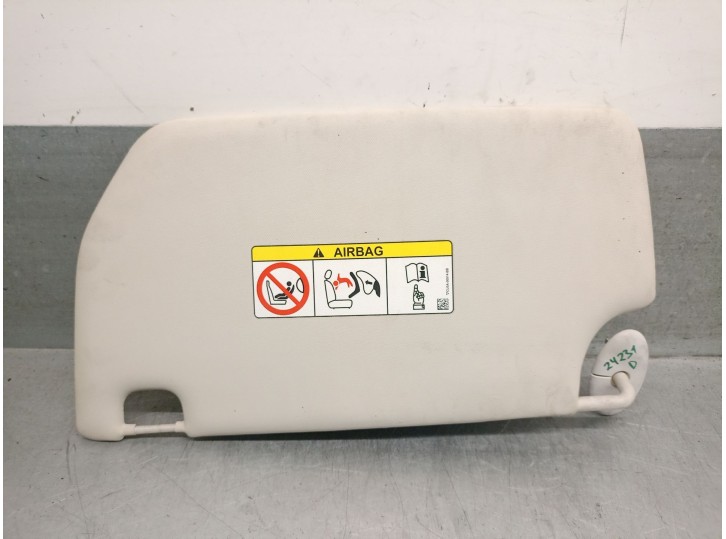 Recambio de parasol derecho para ford transit courier b460 furgoneta/monovolumen 1.5 tdci referencia OEM IAM ET76A04100GF 204522