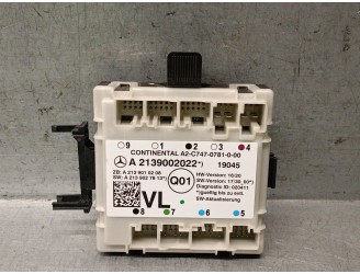 Recambio de centralita cierre para mercedes-benz clase s (w222, v222, x222) s 560 e (222.173) referencia OEM IAM A2139002022 A21