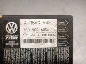 Recambio de centralita airbag para seat leon (1p1) 1.9 tdi referencia OEM IAM 3C0909605L  391124 TRW