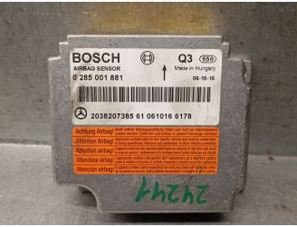 Recambio de centralita airbag para mercedes-benz clase c coupé (cl203) c 160 kompressor (203.730) referencia OEM IAM 2038207385 