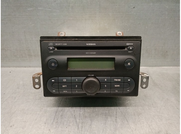 Recambio de sistema audio / radio cd para nissan note (e11, ne11) 1.5 dci referencia OEM IAM 7645387318 28184BC41A 