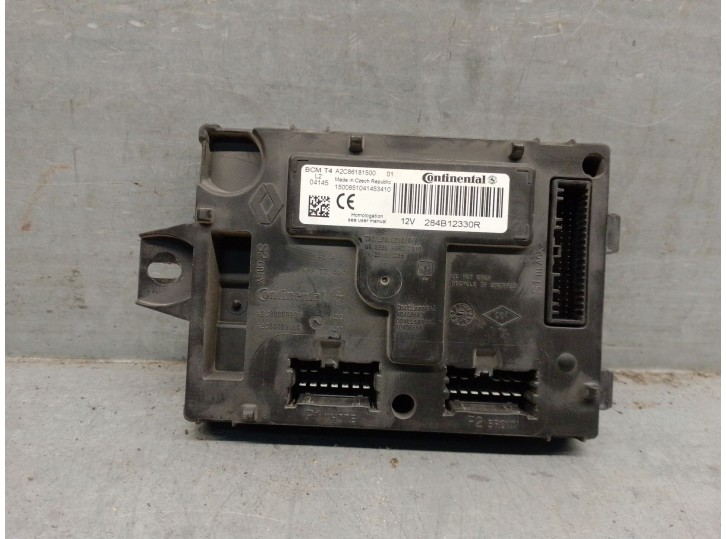 Recambio de modulo confort para dacia sandero ii 1.2 16v cat referencia OEM IAM 284B12330R  A2C86181500 CONTINENTAL