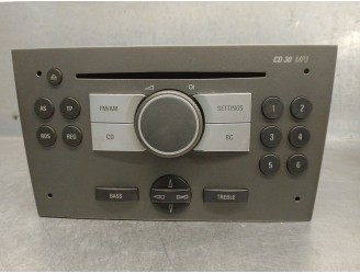 Replacement audio system / CD radio for Opel Corsa C 1.3 16V CDTi CAT (Z 13 DT / LN9) OEM IAM reference 7643104310 