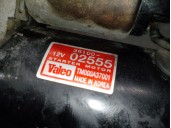 Replacement starter motor for Hyundai Getz (TB) 1.1 12V CAT OEM IAM reference 3610002555 3610002555 