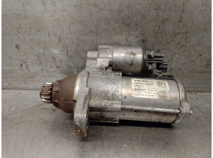 Recambio de motor arranque para seat leon st (5f8) fr referencia OEM IAM 02M911022F 02M911022F 0001179602 BOSCH