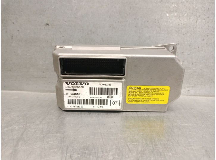 Recambio de centralita airbag para volvo xc90 2.4 diesel cat referencia OEM IAM P30782386  0285010210 BOSCH