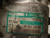 Recambio de compresor aire acondicionado para citroën c2 1.4 referencia OEM IAM 9646273380 6453KS 1439F SANDEN