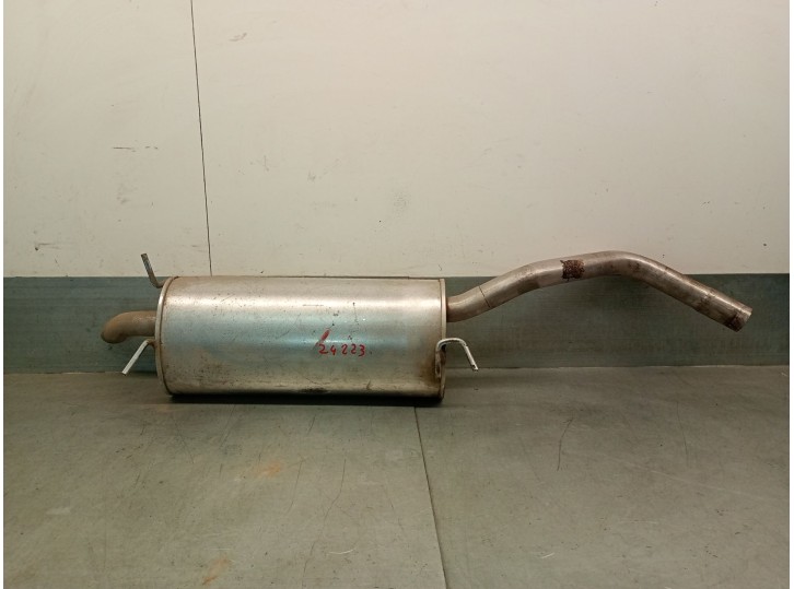 Recambio de tubo escape trasero para renault megane i berlina hatchback (ba0) 1.6 referencia OEM IAM 7700844697 7700844697 