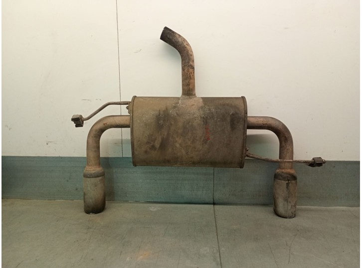 Recambio de tubo escape trasero para seat leon (1p1) 1.9 tdi referencia OEM IAM 1P0253609A 1P0253609A 