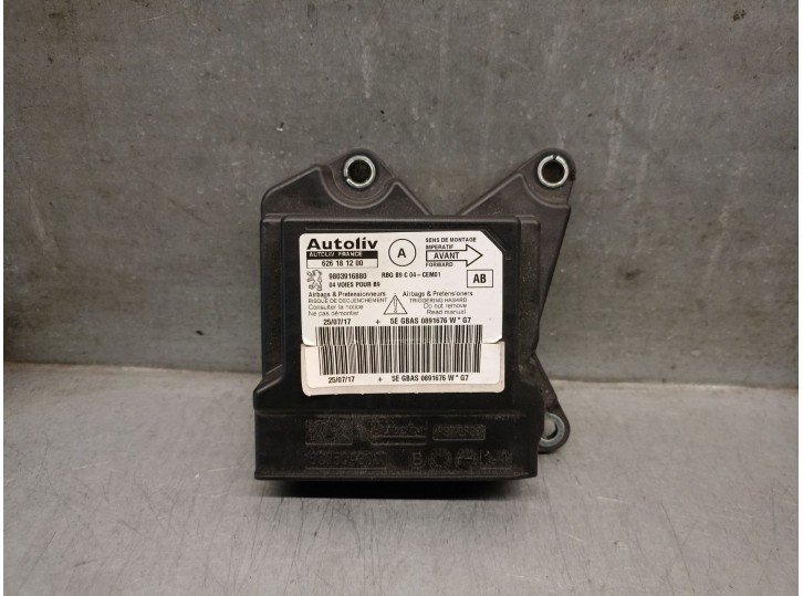 Recambio de centralita airbag para citroën berlingo 1.6 16v hdi referencia OEM IAM 9803916880  626181200 AUTOLIV