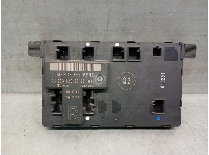 Recambio de centralita cierre para mercedes-benz clase c (w203) sportcoupe 2.2 cdi cat referencia OEM IAM 2038205526 