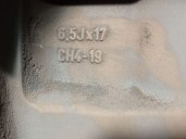 Recambio de llanta para peugeot 308 1.6 16v hdi referencia OEM IAM 9800494077 R176.5JX17CH4-19 